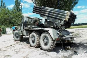 Боевики обстреливали жителей Славянска, которые пытались помешать установке “Градов”