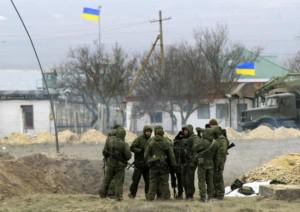 Под Донецком обнаружен скрытый штаб террористов с боеприпасами