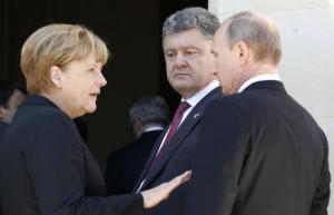 Путин, Порошенко и лидеры ЕС обсудили истекающее перемирие