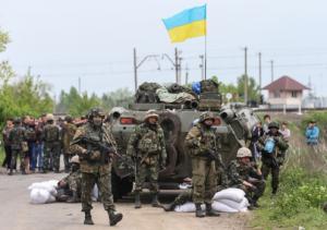 Под Лисичанском разбита колонна бронетехники ЛНР