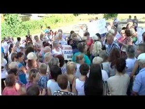 В Марганце протестуют против мобилизации