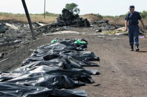 Останки жертв крушения малазийского Боинга привезут в Харьков