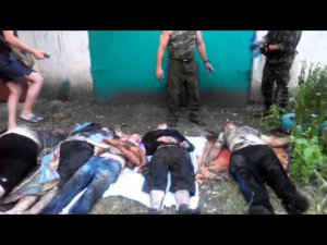 Жертвы обстрела города карательным батальоном «Донбасс»