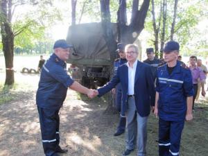 Запорожские спасатели занимаются вопросами безопасности вынужденных мигрантов