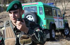Украинские пограничники на БТР отбили атаку диверсантов