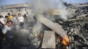 В Газе убиты жена и ребенок военного лидера ХАМАС
