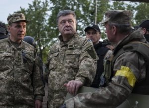 Узнав, что в Мариуполь едет Порошенко боевики обстреляли блокпосты