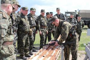 Украинская армия проводит учения на Черниговщине