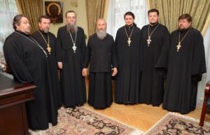 Запорожская делегация посетила Киевского митрополита