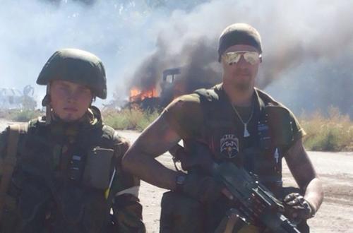 Редкие кадры - уничтожение колонны украинских карателей