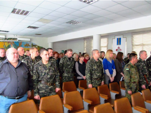 В Запорожье наградили бойца скандального батальона