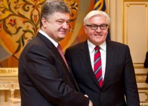 German sees no optimism on Ukraine after talks in Moscow, Kiev