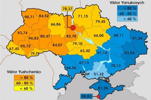 «Единая страна» — миф, раскол Украины никуда не делся