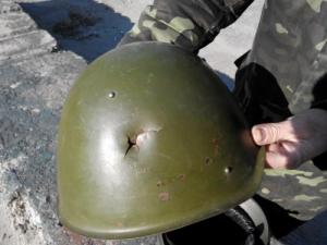 Запорожским бойцам АТО нужны новые каски