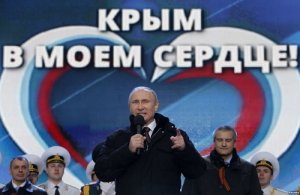 Путин: Россия продолжит «поддержку соотечественников» в Крыму, несмотря на санкции
