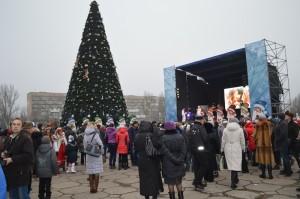Запорожская елка занимает в Украине 7 место по высоте