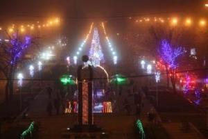 Новогодний городок в Запорожье будет работать месяц