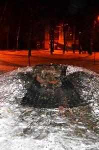 Памятник бандитам УПА взорвали в Харькове