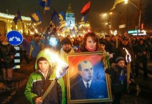 В Киеве «Правый сектор» 1 января проведет марш ко дню рождения Бандеры
