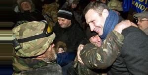 Бойцы 12-го тербатальона «Киев» прибыли на ротацию из зоны АТО