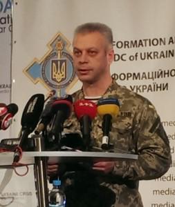 Ukrainian military spokesman: Ukrainian forces come under attack from Russian troops