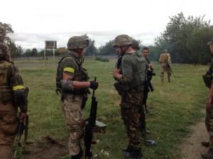 ВСУшники держат оборону на окраине Углегорска