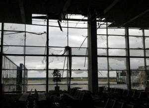 Сегодняшний обстрел донецкого аэропорта: появилось новое видео