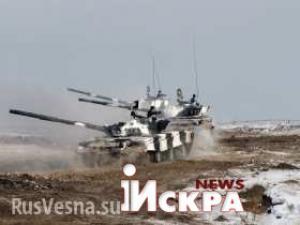 Украинские танки попытались прорваться в Донецк через блокпост армии ДНР
