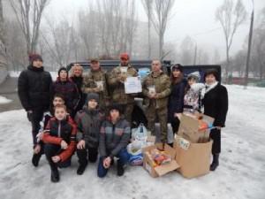 Запорожцы «наколядовали» солдату праздник