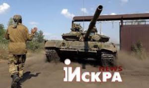Ополчением ДНР уничтожена колонна бронетехники карателей