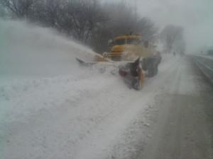 Запорожским коммунальщикам не хватило денег на уборку снега