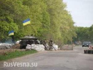 МОЛНИЯ: под Дебальцево разгромлены 2 украинских блокпоста, сожжены танки, взяты в плен бойцы «АТО»