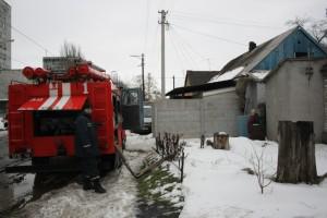 В Запорожье горел жилой дом