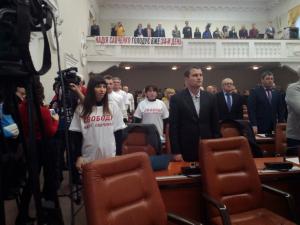 Запорожские депутаты поддержали украинскую военнопленную
