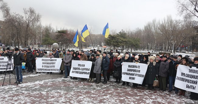 В Запорожской области усиливается движение за экоспецстатус региона