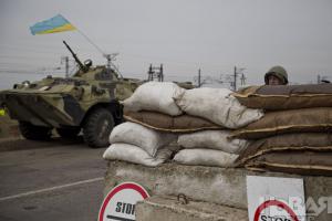 Украинские военные отбили атаку террористов на блокпост в Попасной