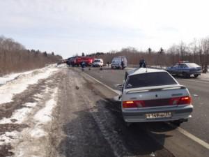 В России десять украинцев погибли в автокатастрофе