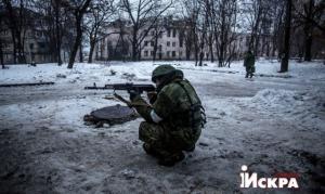 Уличный бой в Дебальцево (ВИДЕО)