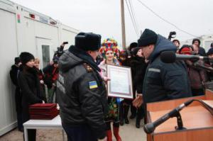 В Запорожье открыли городок для переселенцев (Видео)