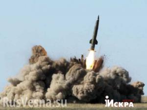МОЛНИЯ: в Донецке прогремел мощнейший взрыв, предположительно от ракеты «Точка-У» (+ВИДЕО взрыва)