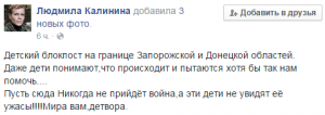 Дети возвели на границе с Донбассом настоящий блокпост