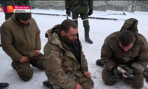 В Дебальцево взяли в плен спецназовцев карателей, охранявшие генштаб ВСУ