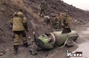 Ополченцы сбили ракету «Точка-У» под Луганском