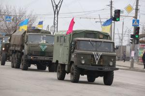 В Запорожье приехали военные из донецкого аэропорта