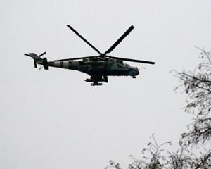 Под Киевом потерпел крушение военный вертолет Ми-24
