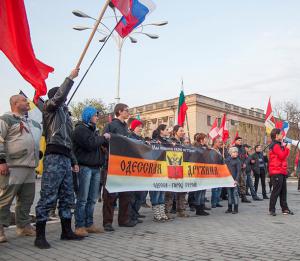 В Одессу из Крыма приехало два поезда с пророссийскими активистами