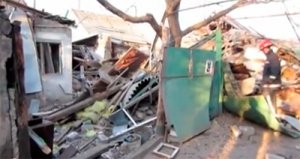 Последствия взрыва жилого дома в Запорожской области (Видео)