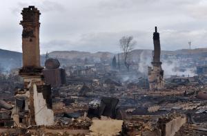 Пожары в Хакасии: погибли 23 человека и около 4 тысяч животных, сгорели 900 домов
