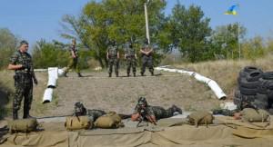 Десантники, окружившие базу «Правого сектора», проходили учения
