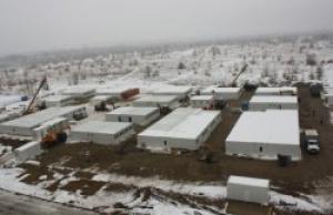 В Запорожье беженцы не спешат вселяться в  модульный городок